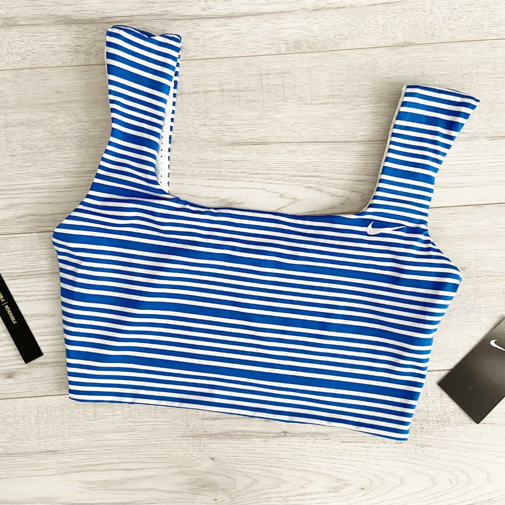 ๐บSOLD๐บ Nike | Reversible Sport Mesh Midkini Top - Picture 2 of 7